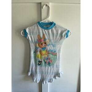 Vintage girls 2t Easter Bunny dress